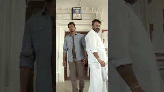 Thalapathy Vijay and Mohanlal Mass Scene | Jilla Making Video | Vijay, Mohanlal #ytshorts #shorts