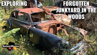 Exploring Forgotten Junkyard in the Woods