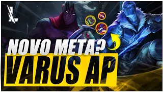 O SEGREDO DO VARUS AP NO WILD RIFT | Gameplay Tutorial e Build