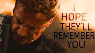 I Hope They'll Remember You!! BIblical Reflection about Tony Stark's Redemption