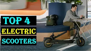 ✅TOP 4 BEST ELECTRIC SCOOTERS 2024 - Best Electric Scooter Reviews