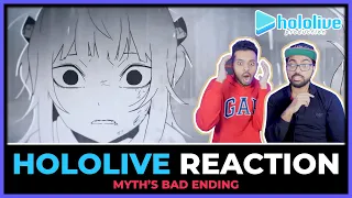 HOLOLIVE - MYTH'S BAD ENDING REACTION (HOLOMYTH VS INA) | AN ABSOLUTE MASTERPIECE!