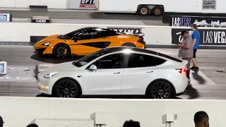 Mclaren 570S Vs Tesla Model Y