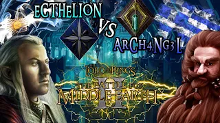 🟢Pro 1v1's ! | Ecthelion vs ArCh4Ng3L | Patch 1.09v2 BFME 2 Online Multiplayer!