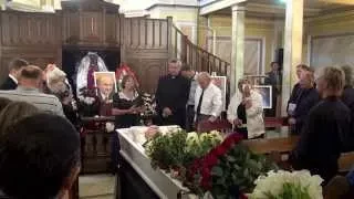 Траурное богослужение - похороны служителя нашей церкви, Александра Петровича Козынко