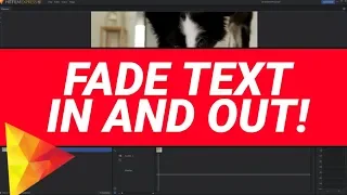 QUICK TUTORIAL |  Fade Text In and Out in Hitfilm Express 12