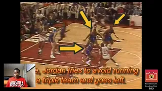 My First Time Watching Michael Jordan Vs Pistons Defense (Jordan Rules)