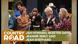 Jan Howard, Skeeter Davis, Jeannie Seely and Jean Shepard