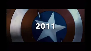 The evolution of captain America 1944 too 2021