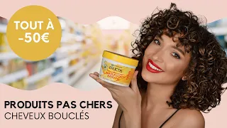 ROUTINE CHEVEUX BOUCLÉS COMPLÈTE À MOINS DE 50€ ? Test et réaction : produits supermarché