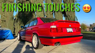 ITS FINISHED! BMW E34 540i PT.7