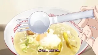 [ramen_tv] Cô gái cuồng ramen(Ramen Daisuki Koizumi-san): Cách sử dụng thìa ăn ramen mẫu mới!😲😲😲