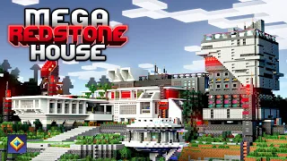 Mega Redstone House - Minecraft Map Trailer