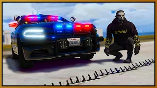 GTA 5 Roleplay - TROLLING COPS WITH SPIKE STRIPS | RedlineRP