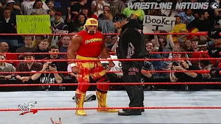 The Undertaker and Hulk Hogan Segment WWE Raw