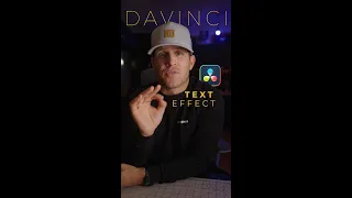 DaVinci Resolve EASY Text Effect to Enhance Your Videos!