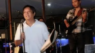 Sen. Bongbong Marcos - Birthday celebration with Senate media 13-Sep-2013)