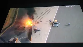 Последствия аварии Романа Грожана в Абу-Даби. Формула-1