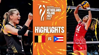 🇧🇪 BEL vs. 🇵🇷 PUR - Highlights  Phase 1 | FIVB Women's World Championship 2022