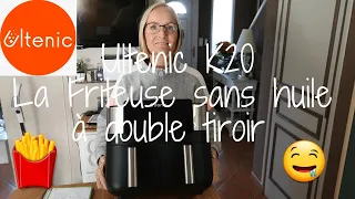 Ultenic K20 - Je teste la nouvelle Friteuse sans huile à double tiroir !