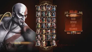 Mortal Kombat 9 Kratos Expert Arcade Ladder (RPCS3)