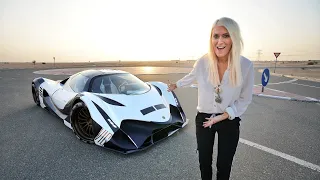 Первый В МИРЕ человек, за рулем THE DEVEL SIXTEEN || Supercar Blondie || На русском