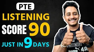 Score 90 in 9 Days: PTE Complete Listening Routine | Skills PTE