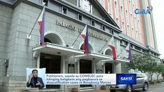 Petitioners, aapela sa COMELEC para hilinging baligtarin ang pagbasura sa disqualification.. | Saksi