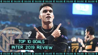 INTER TOP 10 GOALS | 2019 REVIEW feat. Romelu Lukaku, Lautaro Martinez, Marcelo Brozovic... ⚽⚫🔵