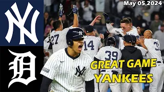 Yankees vs. Tigers  [FULLGAME] Highlights , May 05 2024 | MLB Season 2024