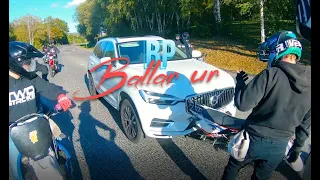 BP Ballar Ur | Snuten torskar Yamaha DT | Rieju Drac hit by car!!!