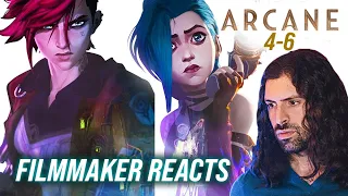 Filmmaker Reacts: Arcane League of Legends EP 4 - 6 Netflix Review