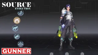 SOURCE EVOLUTION GAMEPLAY CLASS  GUNNER MMORPG FOR ANDROID/iOS 2024