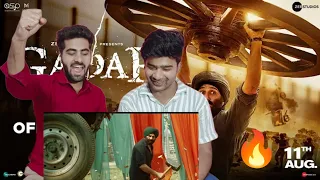 #Gadar2 Official Trailer Reaction | 11th August | Sunny Deol | Ameesha Patel | Anil Sharma | Zee