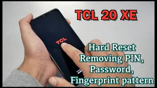 TCL 20 XE How to Hard Reset Removing PIN, Password, Fingerprint pattern