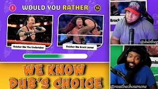 INTHECLUTCH PLAYS WOULD YOU RATHER WWE EDITION