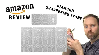 Review / unboxing of Diamond Sharpening Stone, 5 Pcs Knife Sharpening Stones