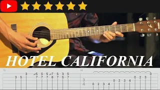 hotel California - [ Full Acoustic Guitar SOLO TAB! ]