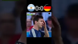 2014 World Cup Final Argentina vs Germany #vibes  #football  #highlights