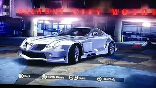 Need for speed carbon Mercedes-Benz SLR McLaren all body kits