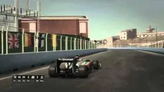 F1 2010 PC FORMULA 1 TELEFÓNICA GRAND PRIX OF EUROPE replay HD