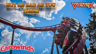 Why VORTEX at Carowinds is NOT a BAD RIDE!!!