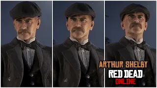 Arthur Shelby Character Creation on Red Dead Online