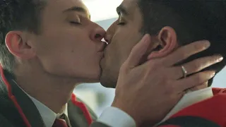 Elite: Season 4 / Kissing Scenes — Ander and Omar (Aron Piper and Omar Ayuso)