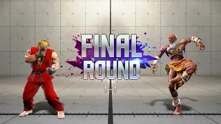 SF6 Xuses (Ken) VS (Dhalsim) Mister Crimson