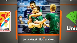 Monbus Obradoiro - Unicaja (83-85) RESUMEN | Liga Endesa 2020-21