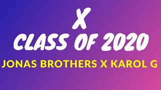Jonas Brothers ft. Karol G - X (Audio)