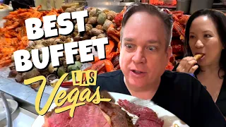 We Ate at Most EXPENSIVE Buffet in Vegas! HUGE All You Can Eat Bacchanal Buffet Caesars Palace