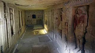 Egypt discovers untouched tomb in the ancient necropolis of Saqqara