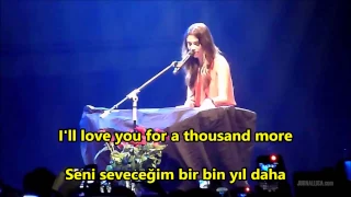 Christina Perri - A Thousand Years İngilizce-Türkçe Altyazı (English-Turkish Subtitle)